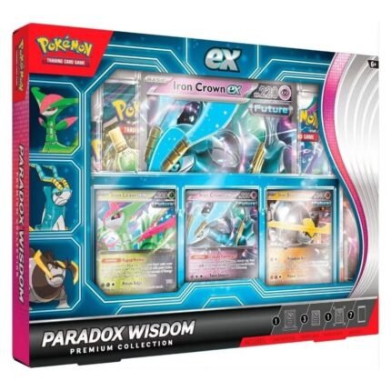 Paradox Wisdom Premium Collection Box (7 Packs + Promo Cards) - Pokémon TCG