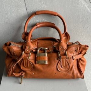 🔥 Authentic Iconic CHLOE Paddington Bag in Tan leather Pre-owned 🔥
