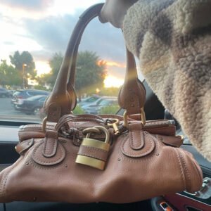 👜Authentic Chloé Paddington – Small Designer Handbag 🗝️✨
