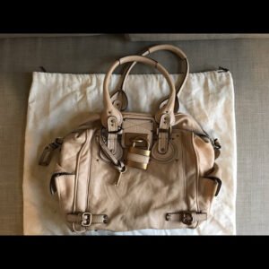 👜 Authentic Chloé Paddington Bag – Classic Designer Handbag 🗝️✨