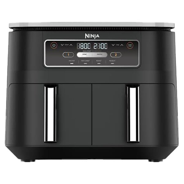 Ninja Foodi 4-in-1 Dual Zone 7.6L Air Fryer - Black | AF200UK