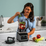 Ninja 1200W 3-in-1 Food Processor with Auto IQ - Black & Silver | BN800UK