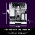 Ninja Luxe Café Pro Coffee Machine - Black & Stainless Steel | ES701UK