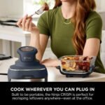 Ninja CRISPi 4-in-1 Portable Glass Air Fryer - Cyber Space | FN101UK