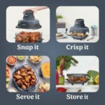Ninja CRISPi 4-in-1 Portable Glass Air Fryer - Cyber Space | FN101UK