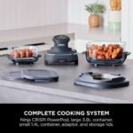 Ninja CRISPi 4-in-1 Portable Glass Air Fryer - Cyber Space | FN101UK