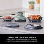 Ninja CRISPi 4-in-1 Portable Glass Air Fryer - Sage | FN101UKSG