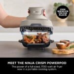 Ninja CRISPi 4-in-1 Portable Glass Air Fryer - Stone | FN101UKST