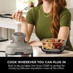 Ninja CRISPi 4-in-1 Portable Glass Air Fryer - Stone | FN101UKST