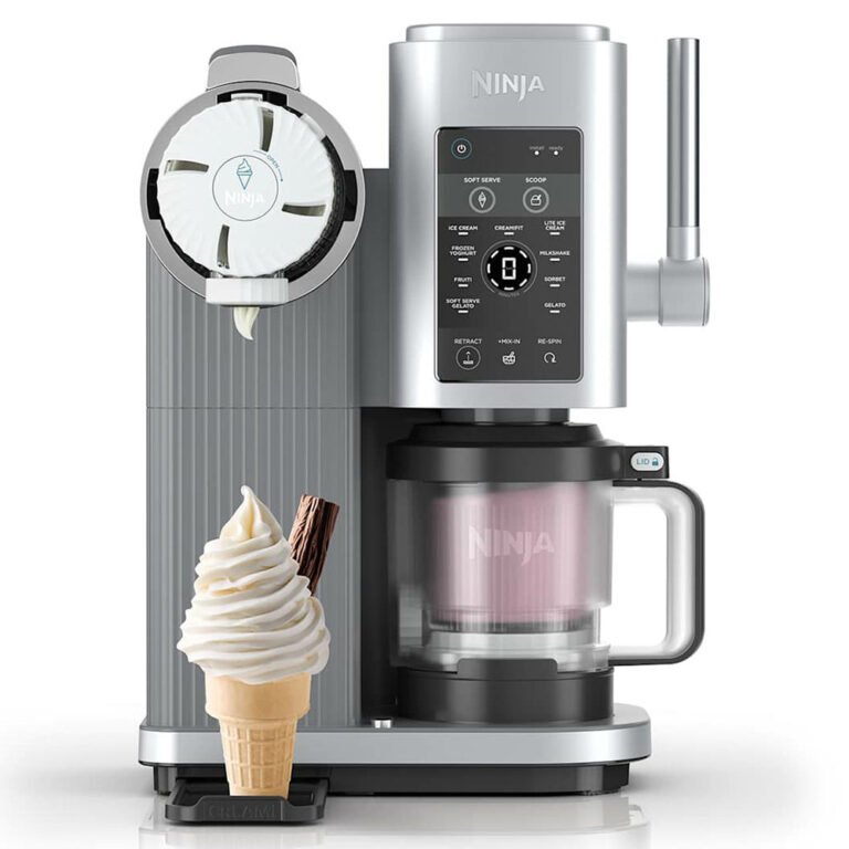 Ninja Swirl by CREAMi 13-in-1 Soft Serve & Ice Cream Maker - Platinum Silver | NC701UK