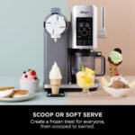 Ninja Swirl by CREAMi 13-in-1 Soft Serve & Ice Cream Maker - Platinum Silver | NC701UK