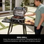 Ninja Woodfire Pro Connect XL Outdoor Electric BBQ Grill & Smoker - Black & Blue | OG901UK