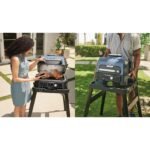 Ninja Woodfire Pro Connect XL Outdoor Electric BBQ Grill & Smoker - Black & Blue | OG901UK