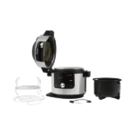 Ninja Foodi Max 7.5L 15-in-1 SmartLid Multi-Cooker - Silver & Black | OL750UK