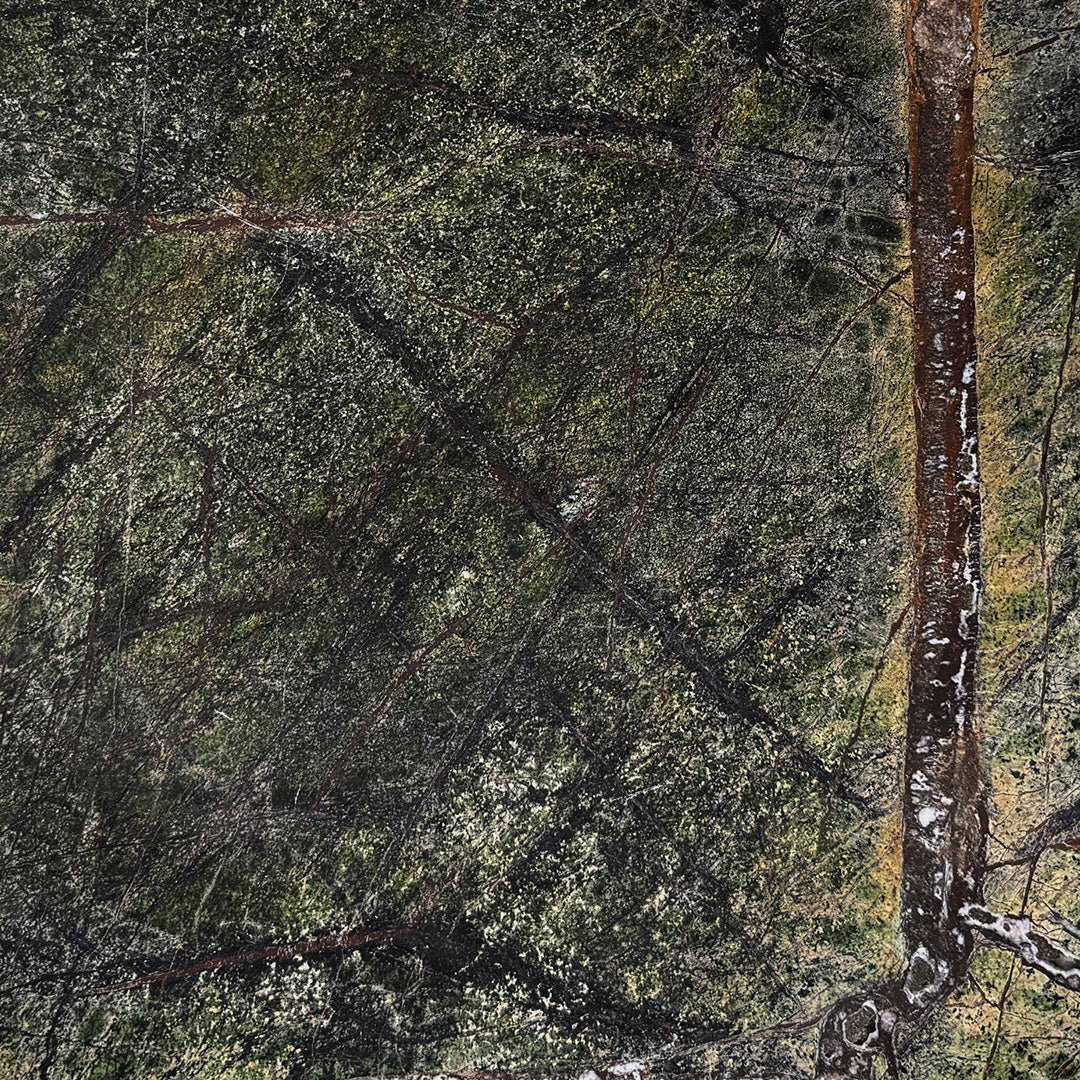 Cerazo Marble Coffee Table, Forest Green - Image 8