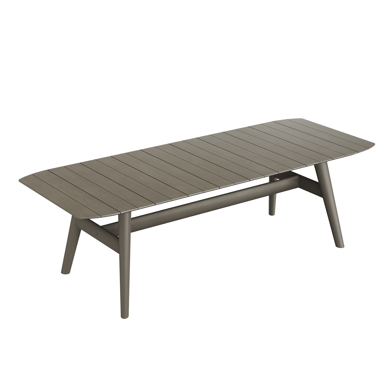 N1 Dining Table Dark Teak - Image 5