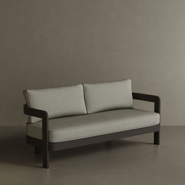 N3 Kohl Three Seater Sofa Sage Twill