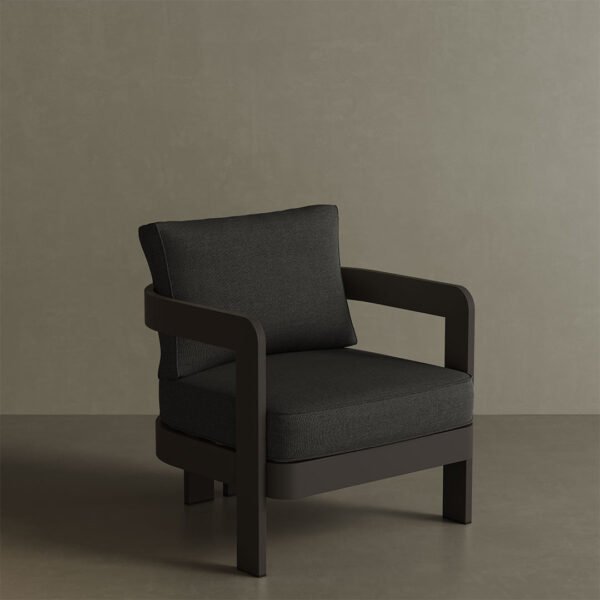 N3 Kohl Lounge Chair Shadow Canvas