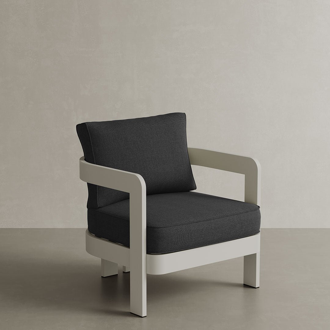 N3 Stone Lounge Chair Shadow Canvas