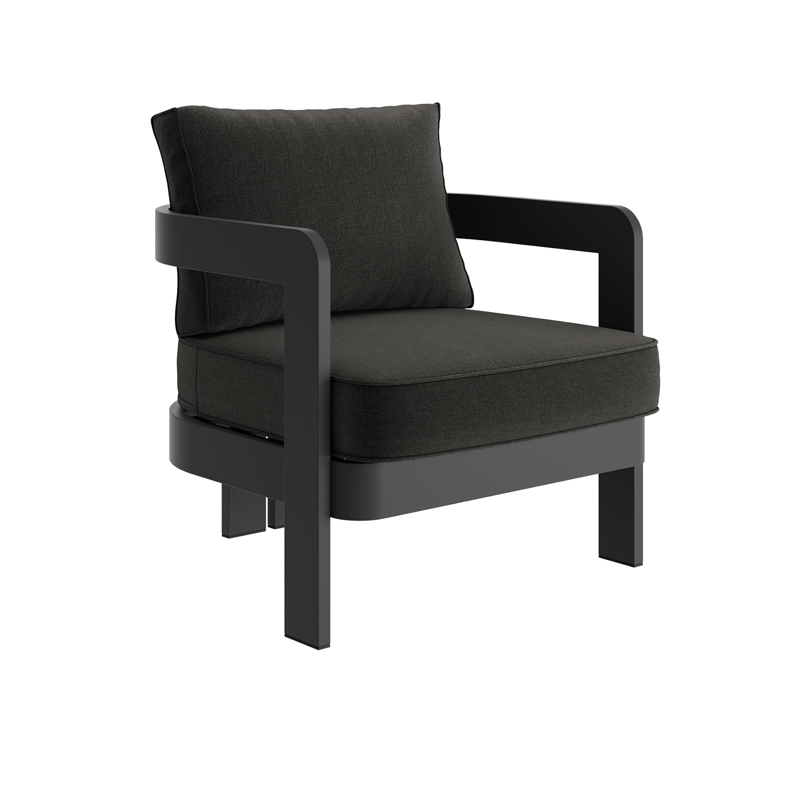 N3 Kohl Lounge Chair Shadow Canvas - Image 2