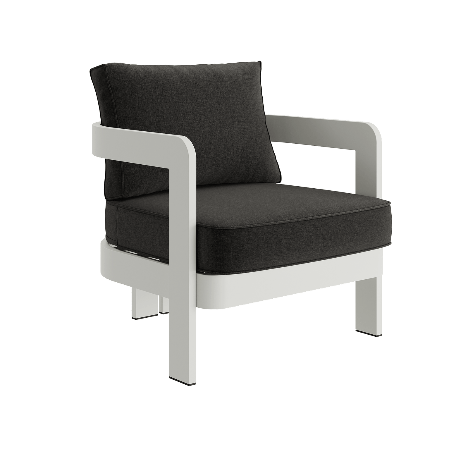 N3 Stone Lounge Chair Shadow Canvas - Image 2