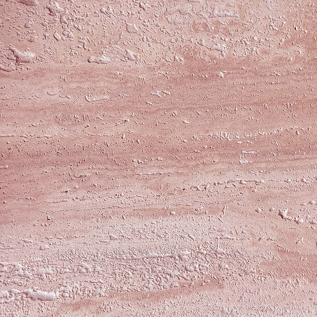 Cerazo Travertine Coffee Table, Red - Image 9